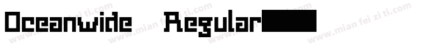 Oceanwide Regular字体转换